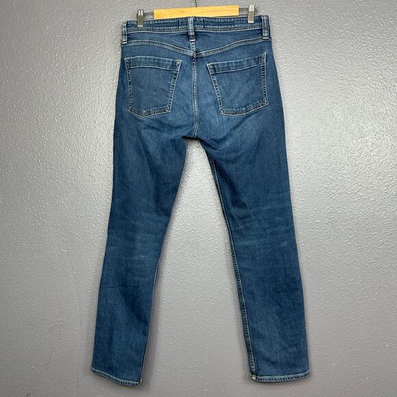 Revtown Jeans Men's 31x30 Sharp Slim Straight Medium Wash Denim - Picture 2 of 6